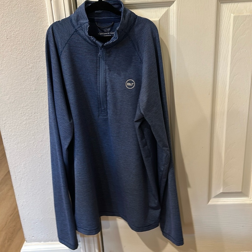Vineyard vines performance pull over quarter zip